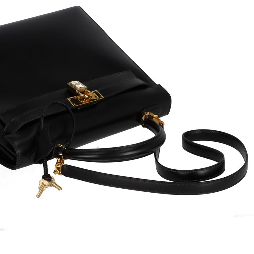 HERMES エルメス/ケリー32/ボックスカーフ//〇W/ABランク/75