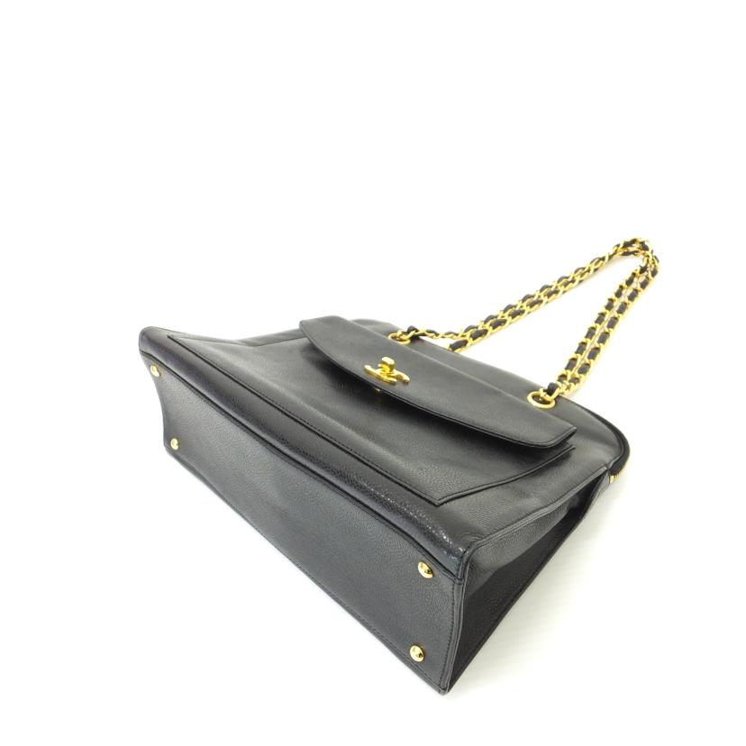 CHANEL シャネル/キャビアスキンチェーンハンドバッグ//507****/Bランク/88