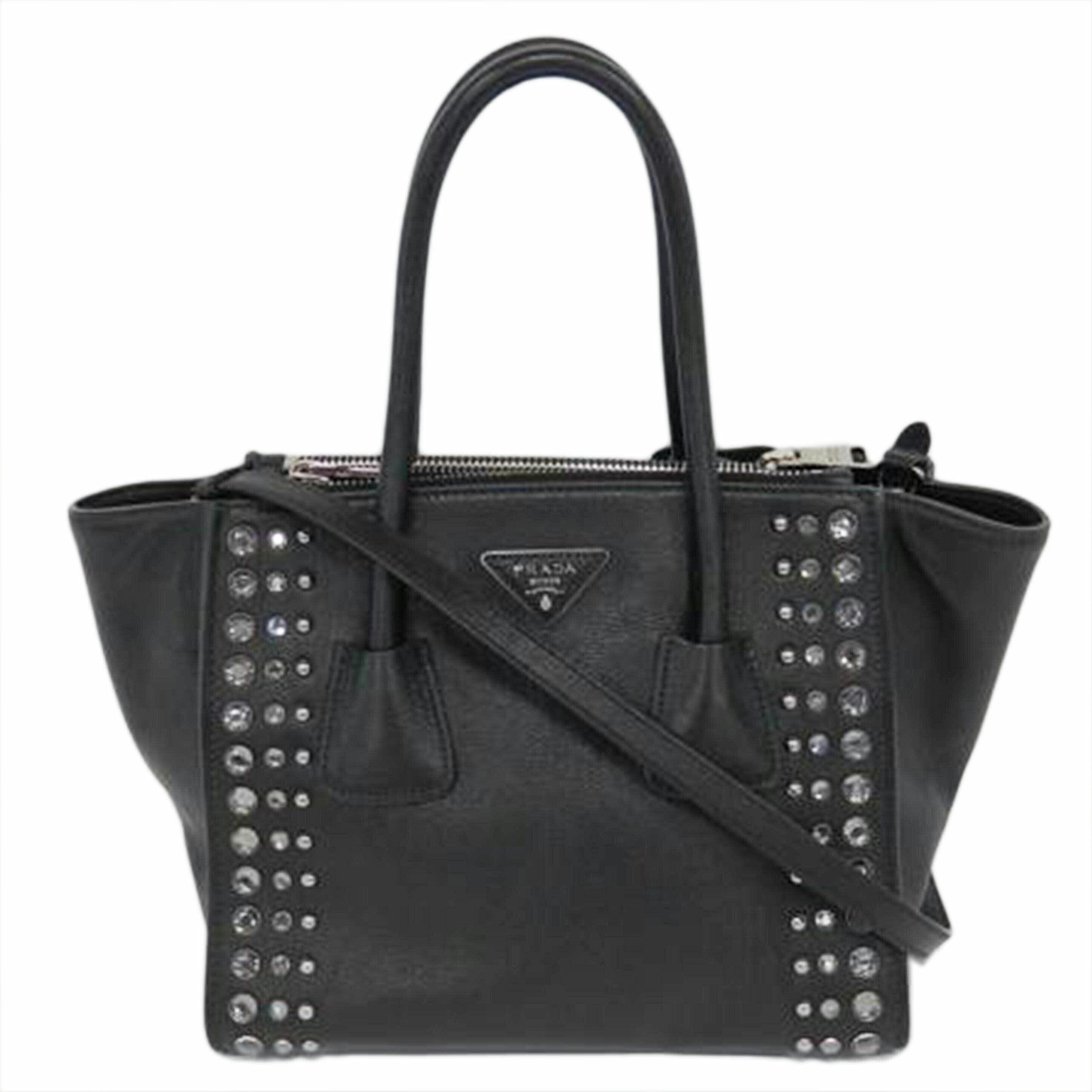 PRADA プラダ/スタッズレザー2WAY/B2625O//231/Aランク/92