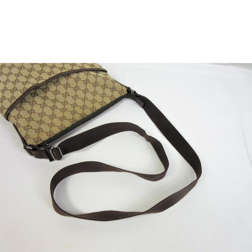 GUCCI グッチ/GGキャンバス クロスボディショルダー/145857//001013/ABランク/70