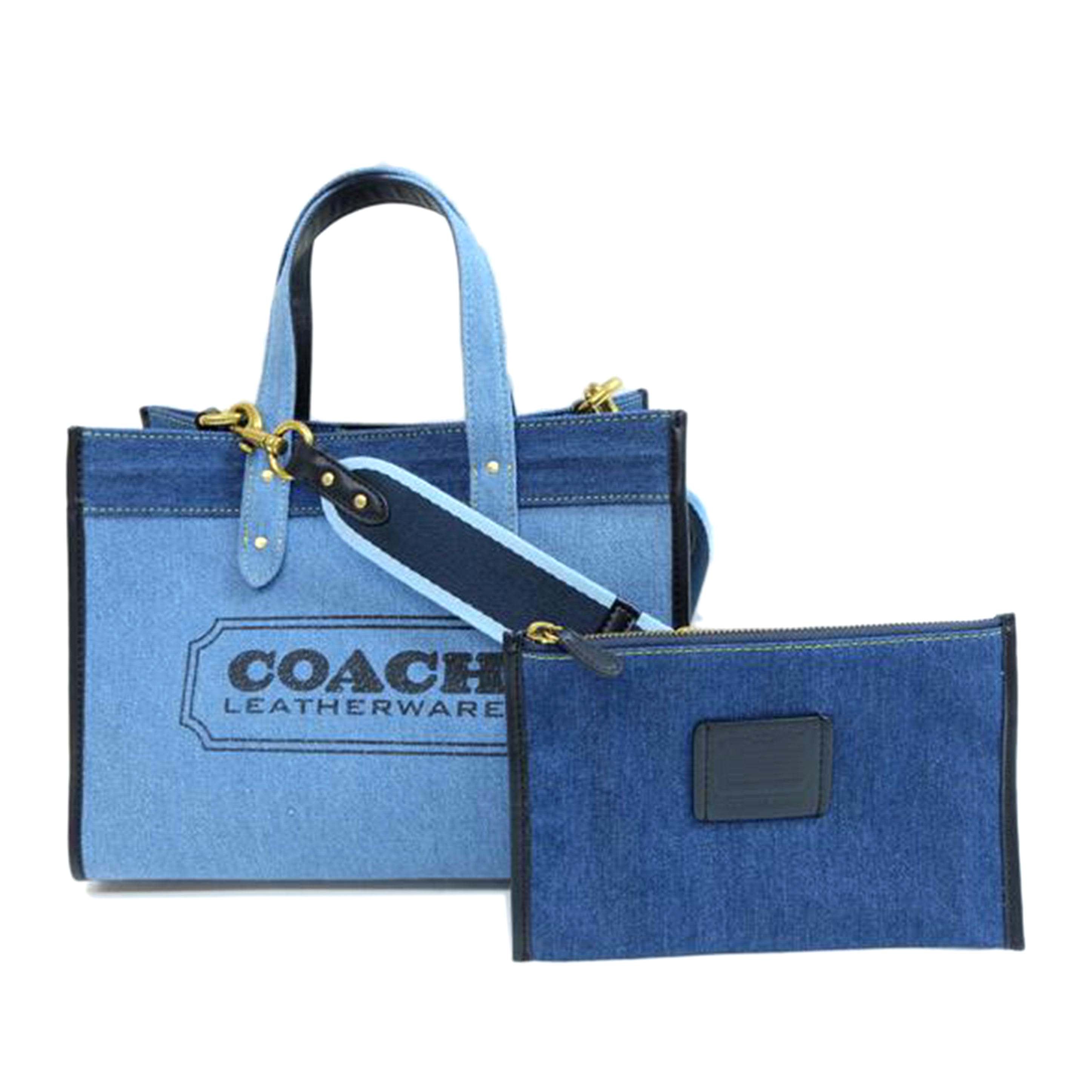 COACH コーチ/デニムフィールドトート/89163//J1947/Aランク/71