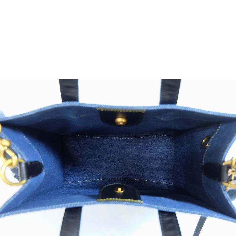 COACH コーチ/デニムフィールドトート/89163//J1947/Aランク/71