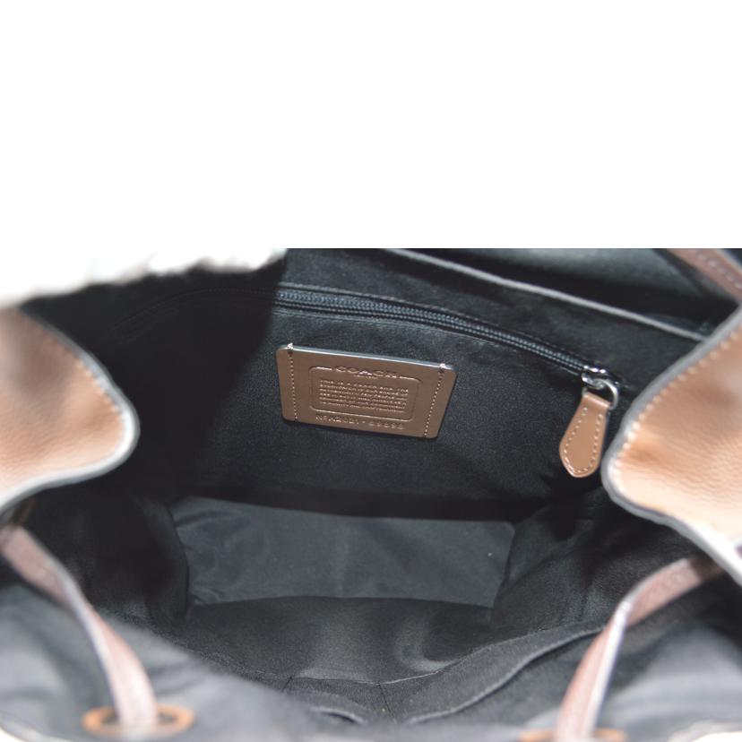 COACH/ハドソンレザーバックパック/タバコマホガニー/89898//A20**/Aランク/89