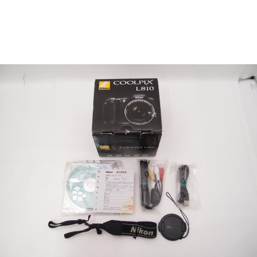 Nikon ニコン/デジタルカメラ/COOLPIX L810//20022752/Aランク/69