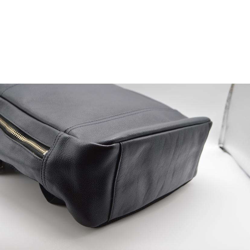 COACH/チャールズロゴレザーバックパック/ネイビー/F54135//A17**/ABランク/89