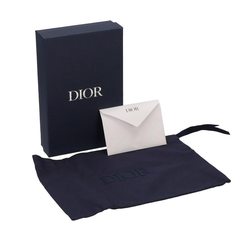 Dior ディオール/ディオールオムレザーラウンドファスナーウォレット//10.BO.0222/Aランク/75