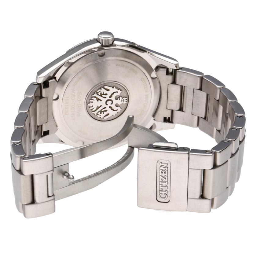 CITIZEN シチズン/ザ・シチズン/Eco-Drive/ソーラー/黒文字盤/A060-T021417//154****/Aランク/75