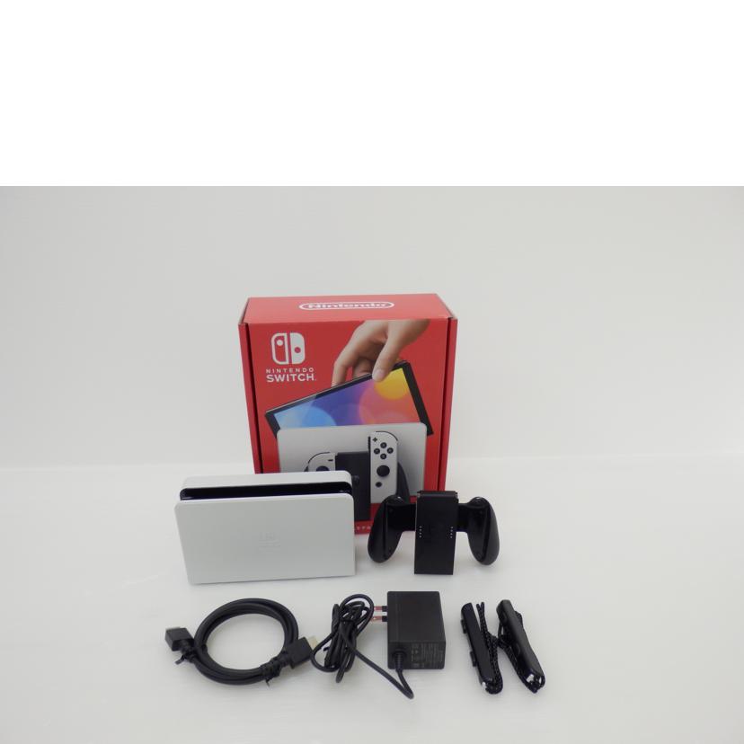 任天堂 任天堂/有機ELモデルスイッチ本体ホワイト/HEG-S-KAAAA//XTJ70798003743/ABランク/88