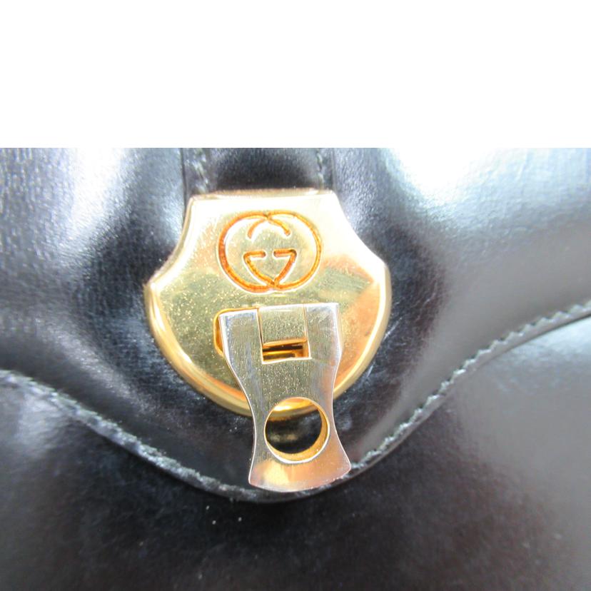 GUCCI グッチ/ヴィンテージ/レザーショルダーバッグ /9261180399907//ABランク/63