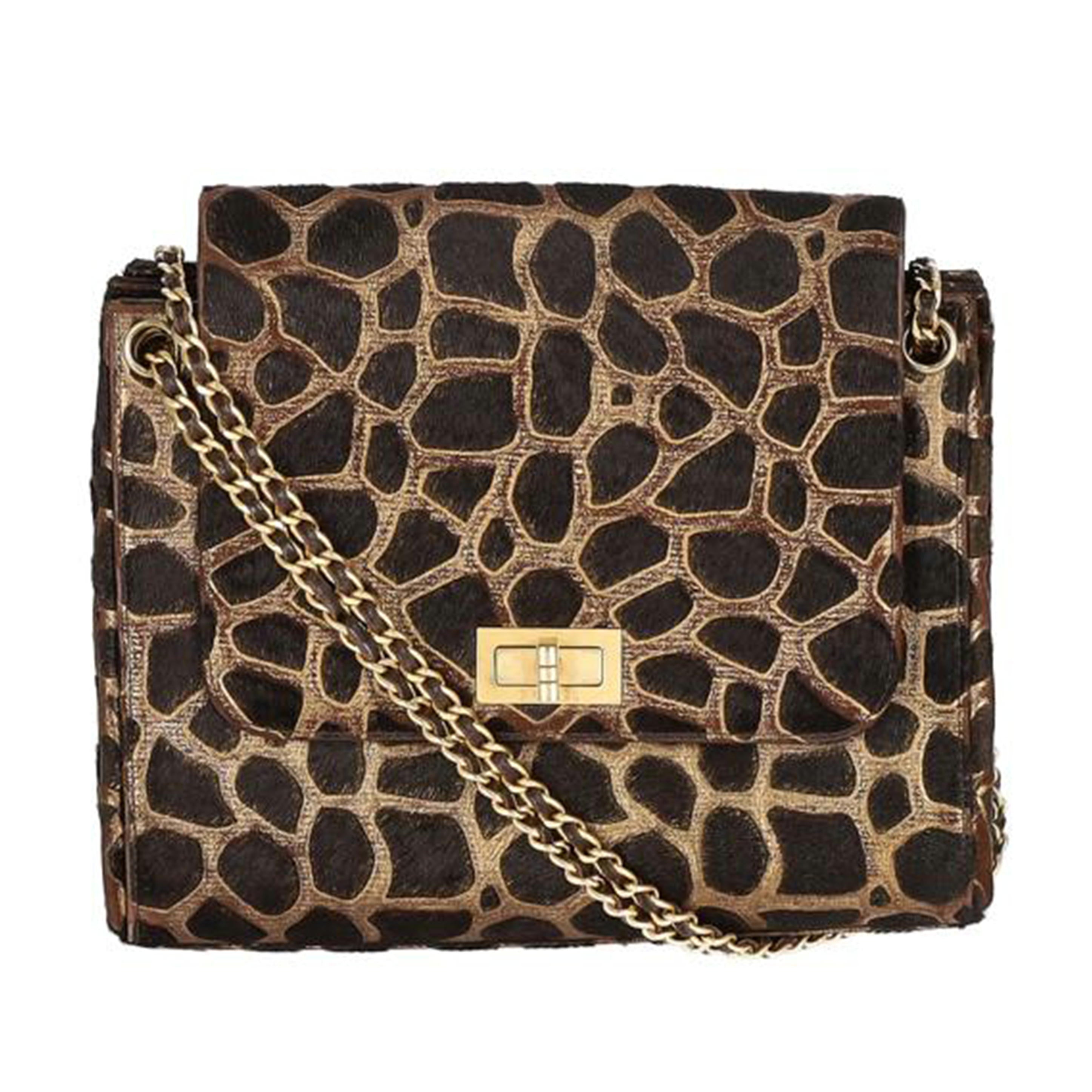 CHANEL CHANEL/CHANEL ハラコチェーンショルダー//633****/Bランク/75