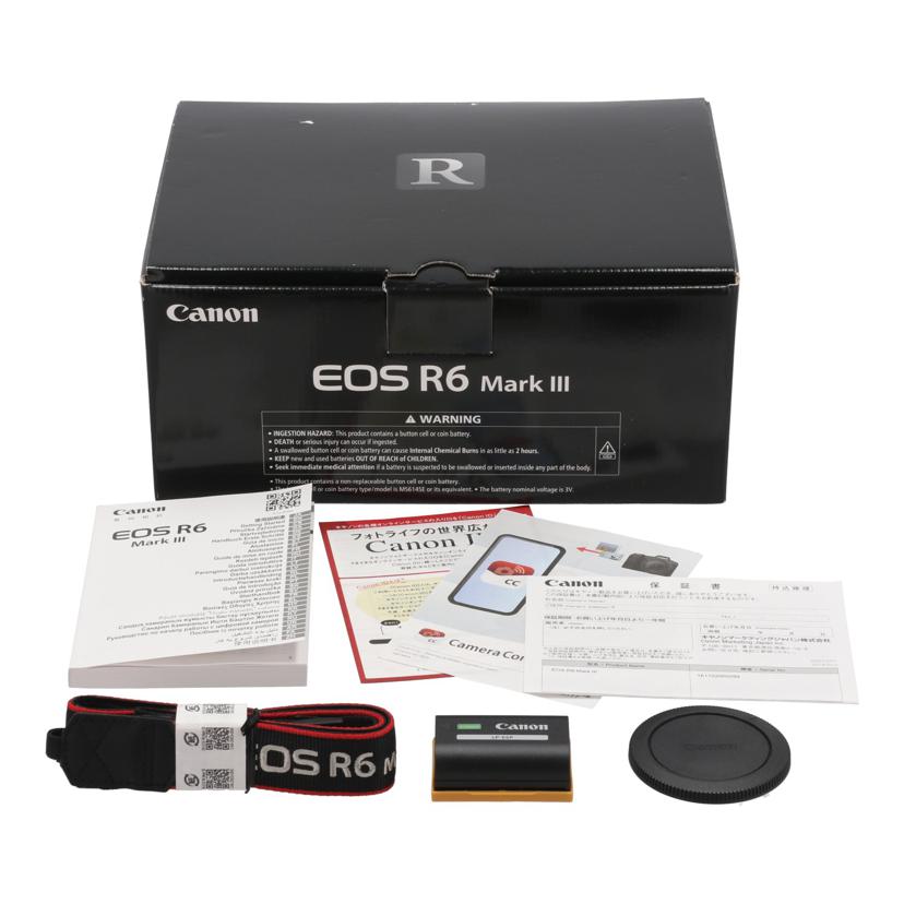 Canon キヤノン /ミラーレス一眼 ボディ/EOS R6 MarkIII ﾎﾞﾃﾞｨ//161102000299/Aランク/25