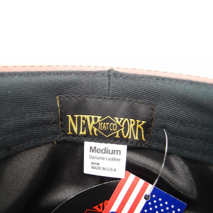 NEWYORK　HAT＆CAP　CO ﾆｭｰﾖｰｸﾊｯﾄ/NEWYORK　HAT＆CAP　CO　レザーハット//Sランク/69
