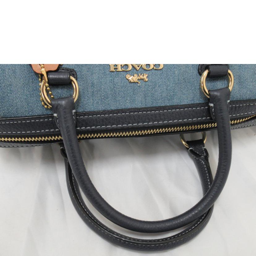 COACH/デニム2wayバッグ/C8584//M21**/ABランク/63