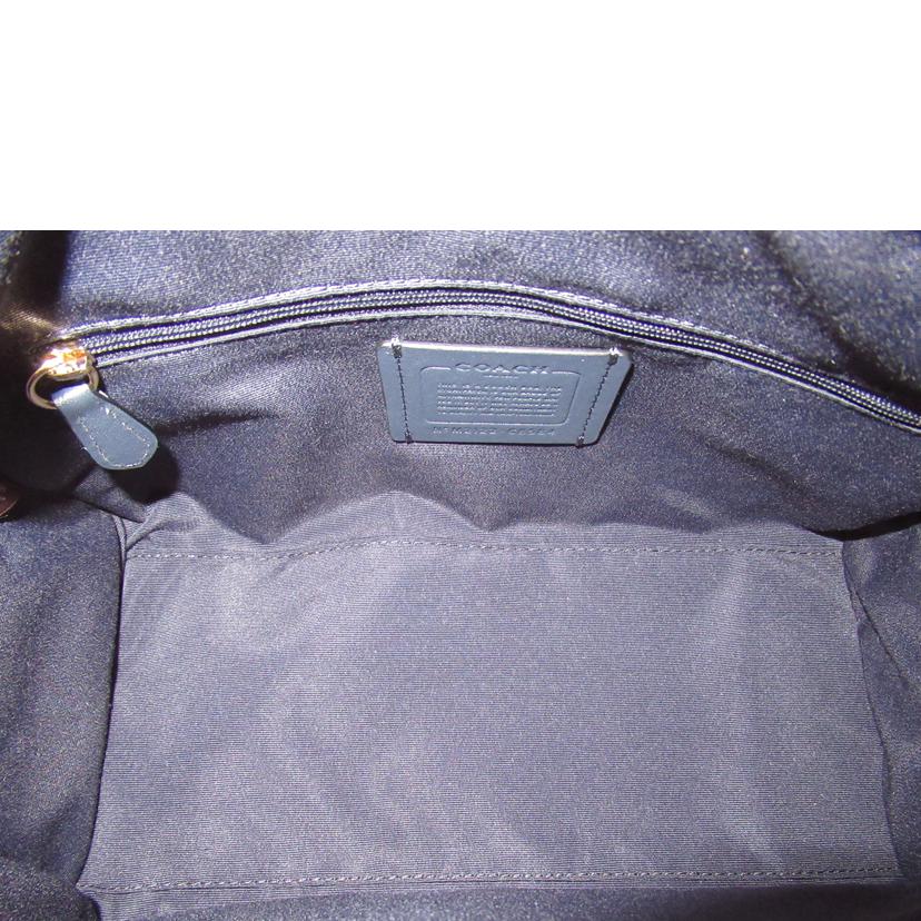 COACH/デニム2wayバッグ/C8584//M21**/ABランク/63