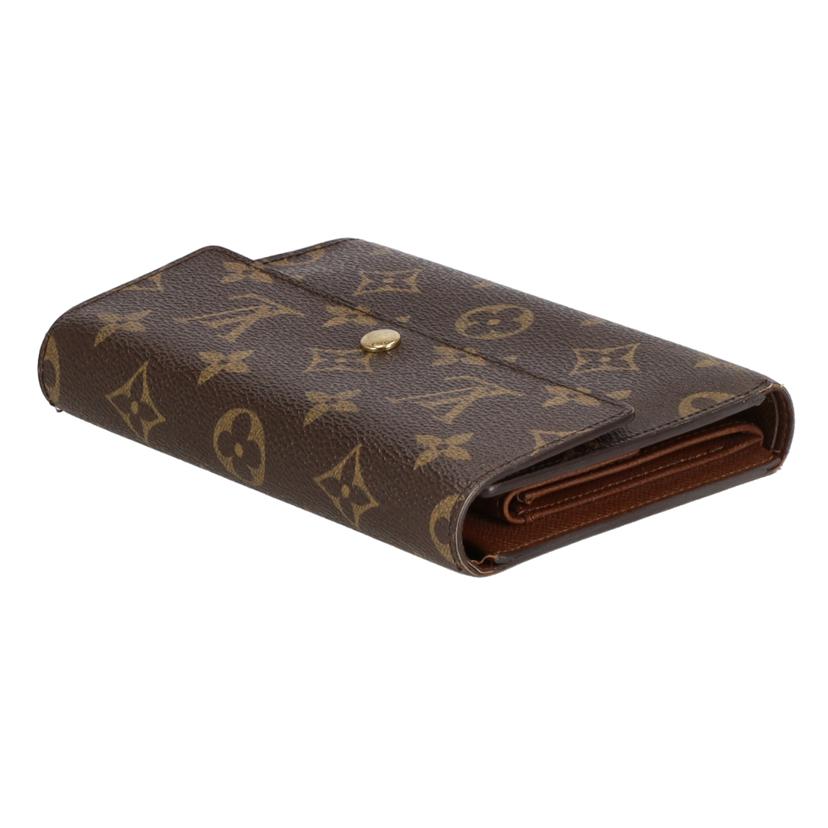 Louis Vuitton モノグラム ポルトトレゾールエテュイパピエ LOUIS VUITTON ルイヴィトン 三つ折り財布 ポルト トレゾール