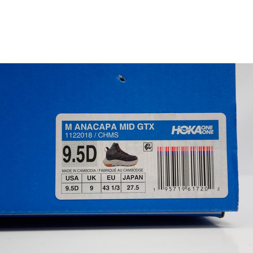 HOKA　ONE　ONE ホカ　オネ　オネ/HOKA　ANACAPA　MID　GTX/1122018//27.5cm/Aランク/62