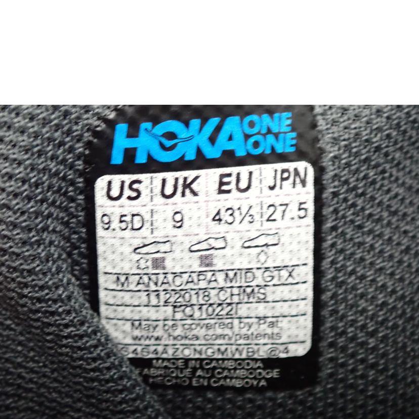 HOKA　ONE　ONE ホカ　オネ　オネ/HOKA　ANACAPA　MID　GTX/1122018//27.5cm/Aランク/62