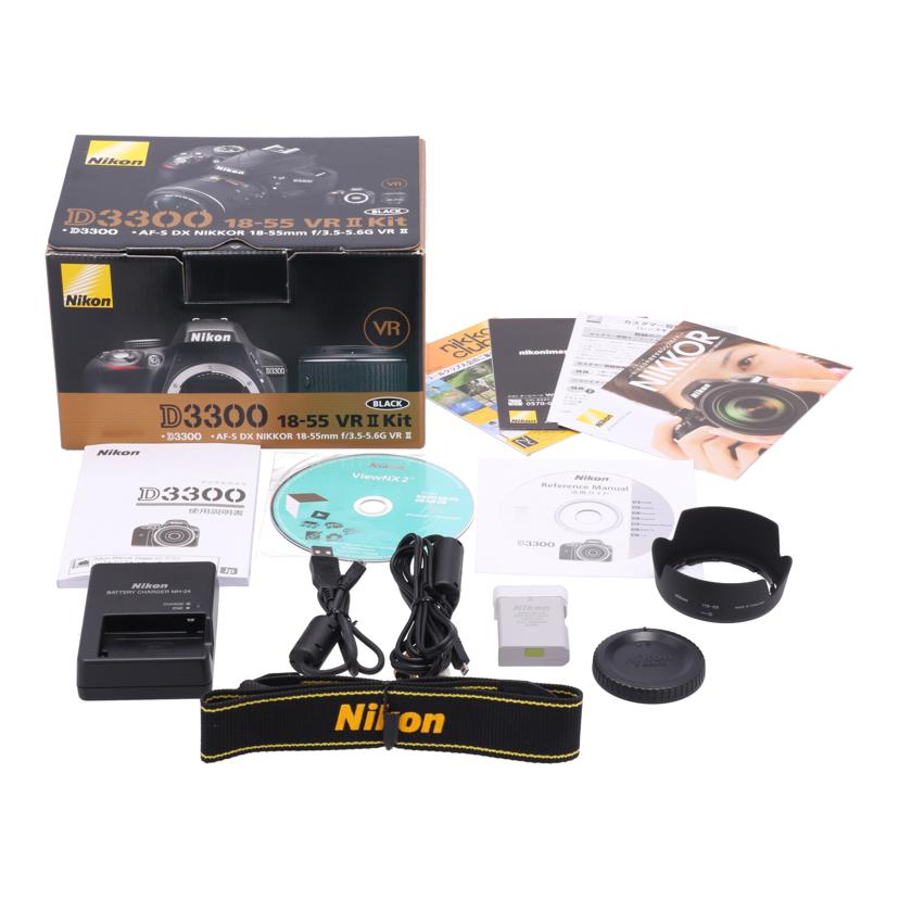 NIKON ニコン/デジタル一眼レンズキット/D3300 18-55 VR2 Kit//2097815/Bランク/09