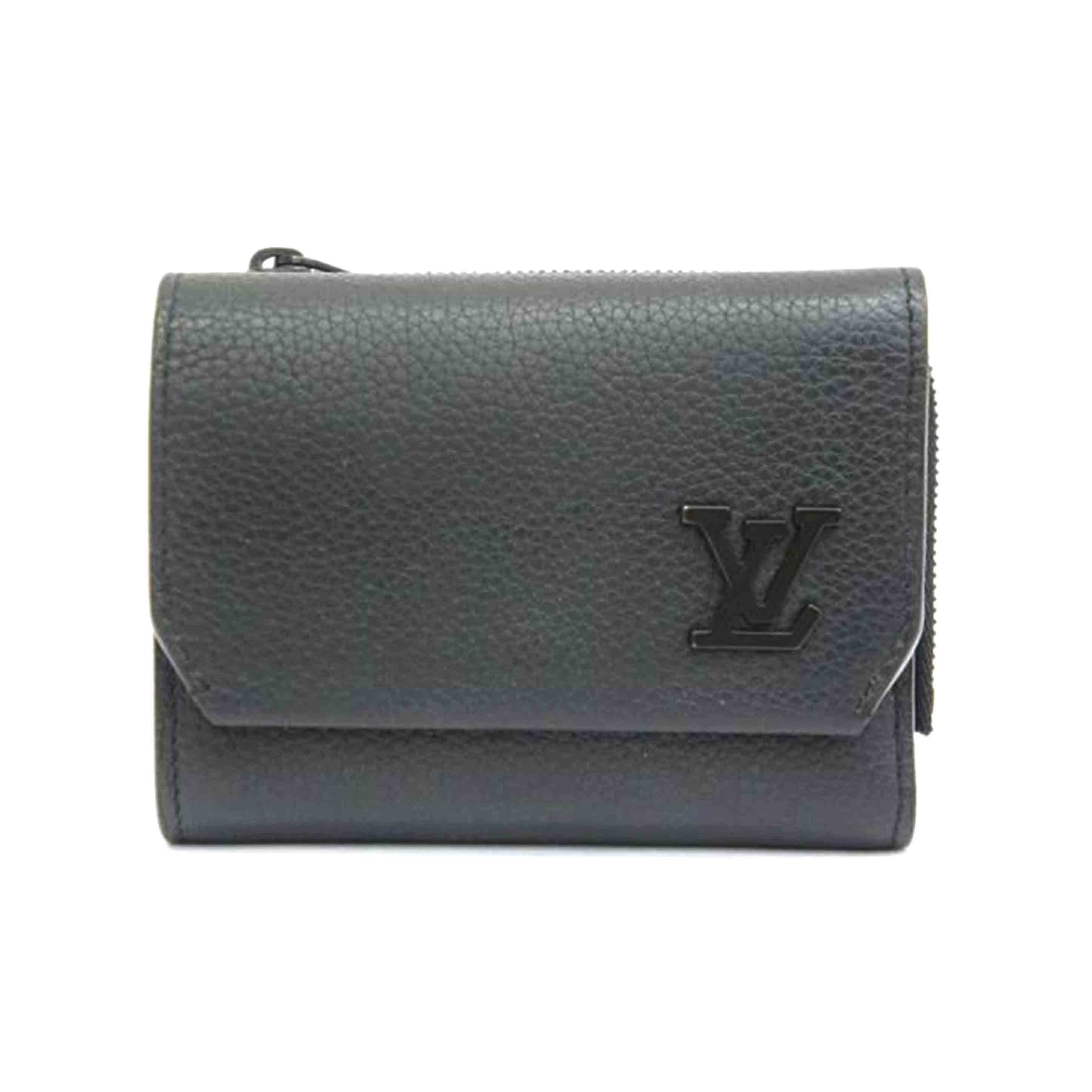 LOUIS VUITTON ルイ・ヴィトン/ポルトフォイユ・パイロット／アエログラム／ノワール/M81740//RFI*/ABランク/05