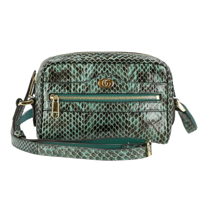 GUCCI グッチ/オフィディアパイソンショルダー／グリーン/517350//493***/ABランク/75