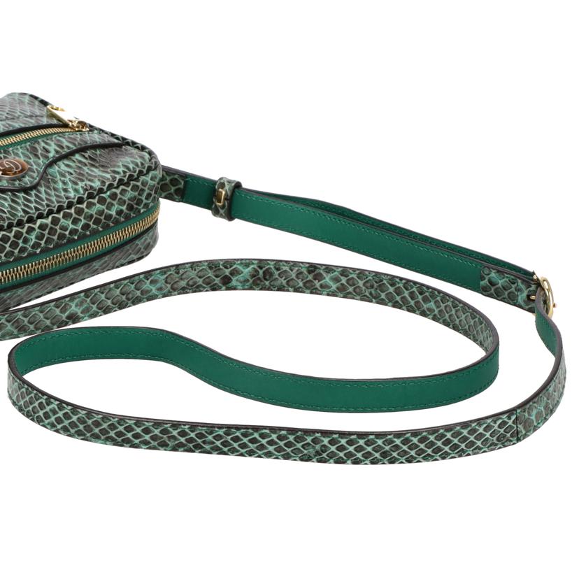 GUCCI グッチ/オフィディアパイソンショルダー／グリーン/517350//493***/ABランク/75