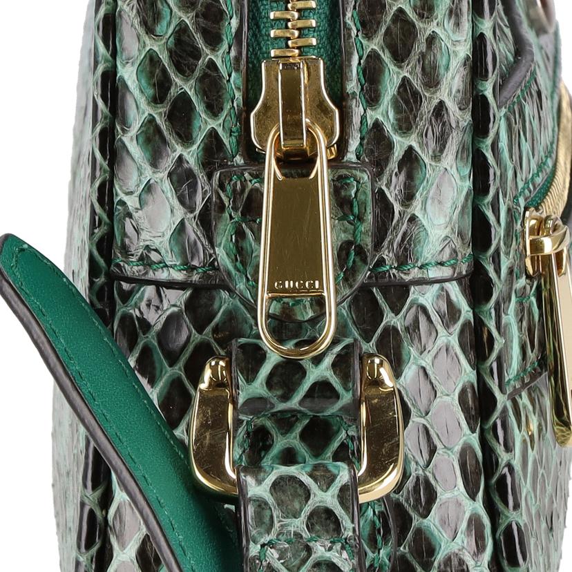 GUCCI グッチ/オフィディアパイソンショルダー／グリーン/517350//493***/ABランク/75