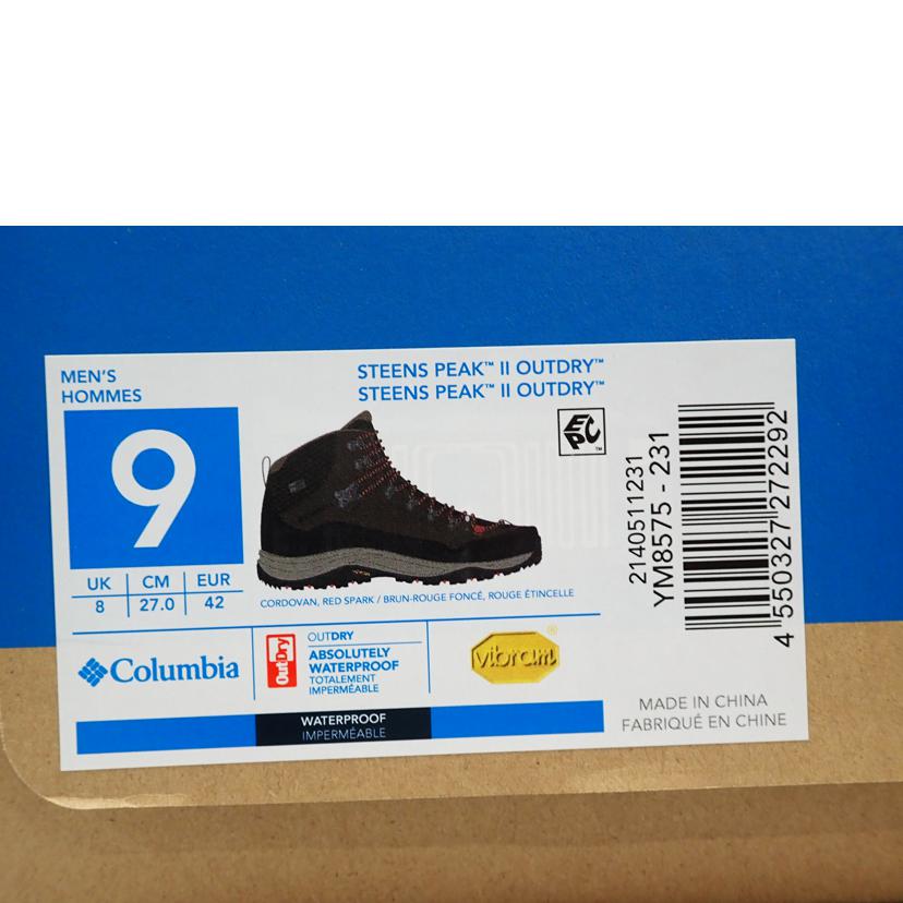 Columbia コロンビア/Columbia　STEENS　PEAK　Ⅱ　OUTDRY/YM8575-231//27.0cm/Sランク/62