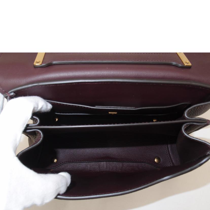 Ferragamo フェラガモ/ガンチーニ　2wayハンド／ボルドー/21 H493//SAランク/69