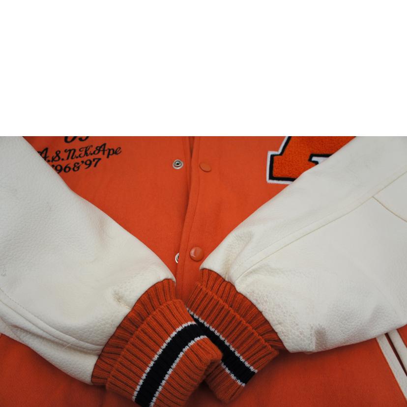 POSTOALLS×APE/POSTOALLS×APE スタジャン//ABランク/64