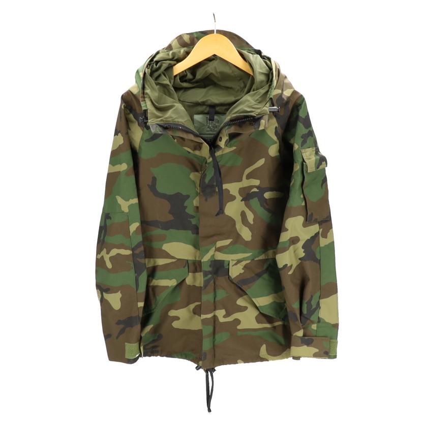 ALPHA　INDUSTRIES アルファインダストリーズ/ミリタリージャケット　カモフラ柄　フード付//ABランク/42