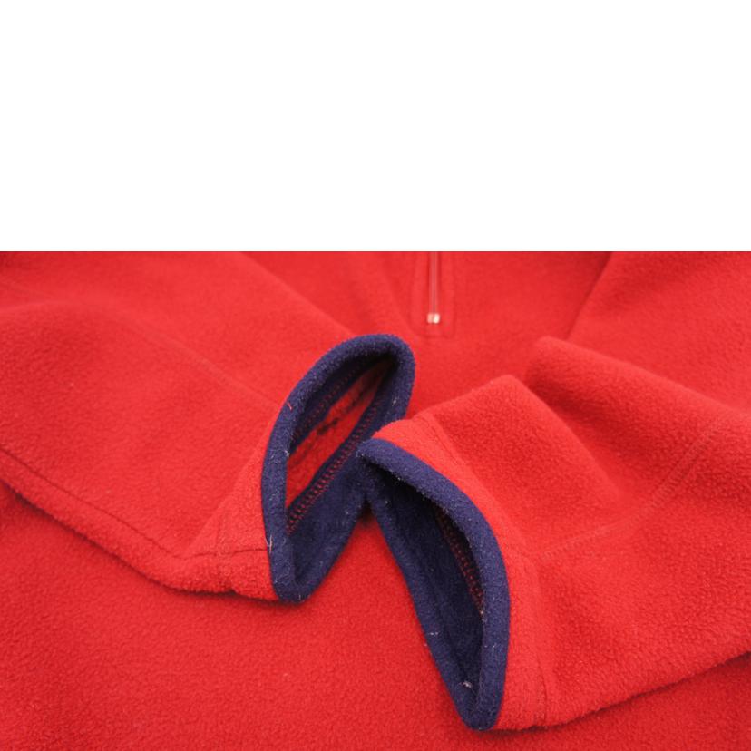 patagonia/シンチラ　ハーフジップ　フリースプルオーバー　RED　USA製/25212//Bランク/78
