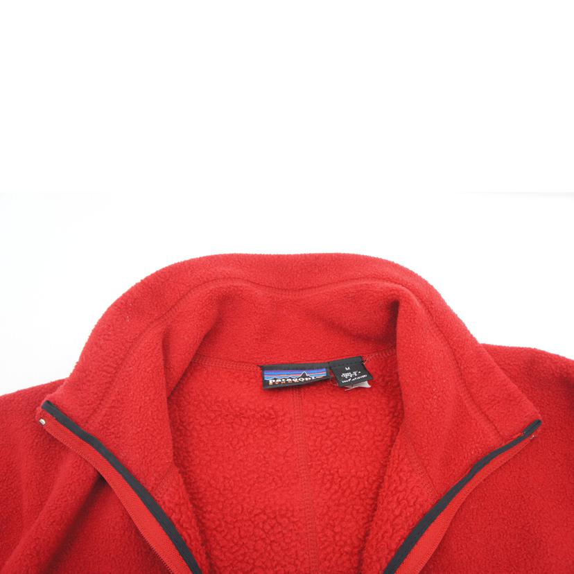 patagonia/シンチラ　ハーフジップ　フリースプルオーバー　RED　USA製/25212//Bランク/78