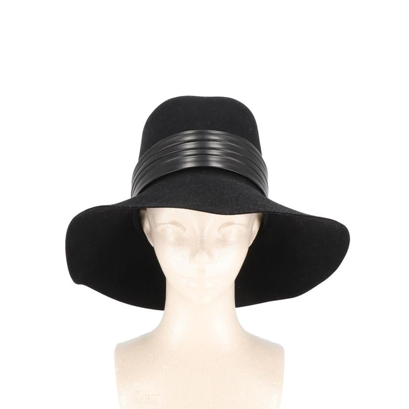 SAINT LAURENT サンローラン/ハット 毛100％ タグ付き/542391 3YB40 1000//Aランク/24