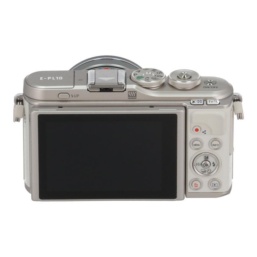 OLYMPUS オリンパス　/ミラーレス一眼　ダブルズームキット/E-PL10  EZﾀﾞﾌﾞﾙｽﾞｰﾑｷｯﾄ//BJAA23342/Bランク/71