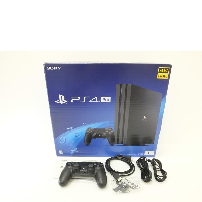 SONY ソニー/PS4Pro本体1TBジェットブラック/CUH-7200B//5814105/ABランク/88