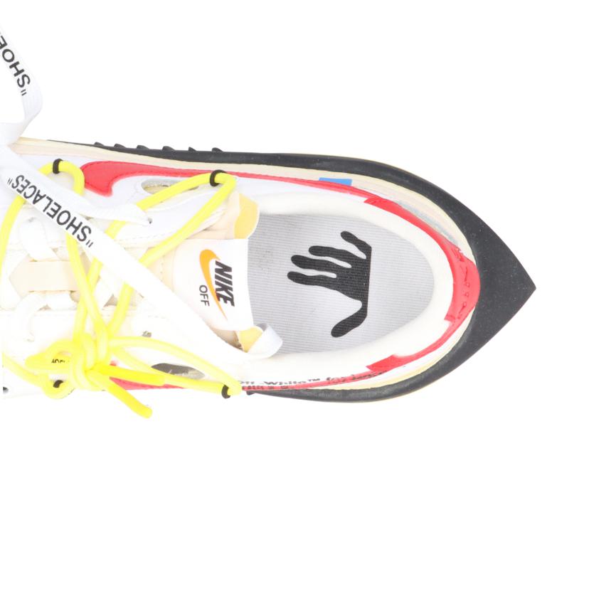 NIKE ナイキ/NIKE OFF－WHITE×BLAZER LOW/DH7863-100//Sランク/19