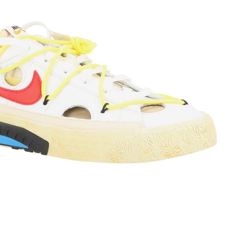 NIKE ナイキ/NIKE OFF－WHITE×BLAZER LOW/DH7863-100//Sランク/19