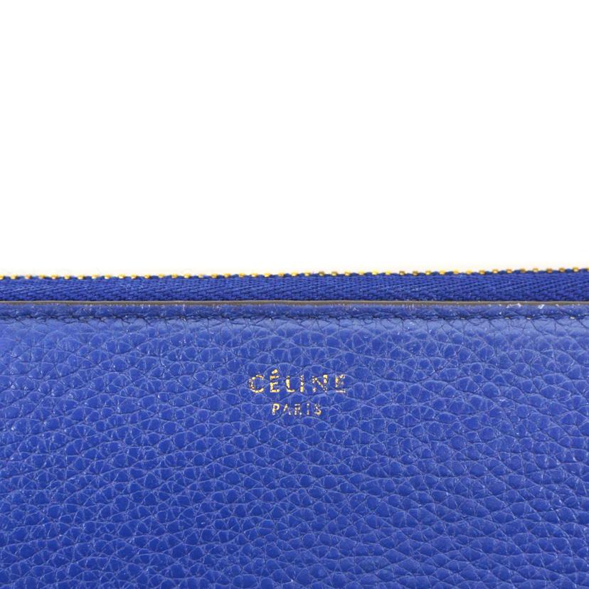 CELINE/ラージジップドマルチファンクション／ブルー/105003XFL 07IN//Bランク/75