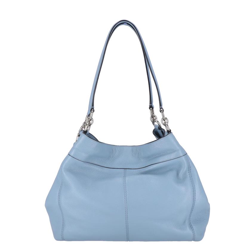 COACH ｺｰﾁ/ペブルドレザー／ショルダー/F57545//D17**/Bランク/78
