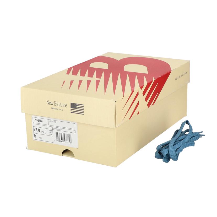 NewBalance ニューバランス/ムーンロックマッシュルーム／27．0cm/U992MM//Aランク/06