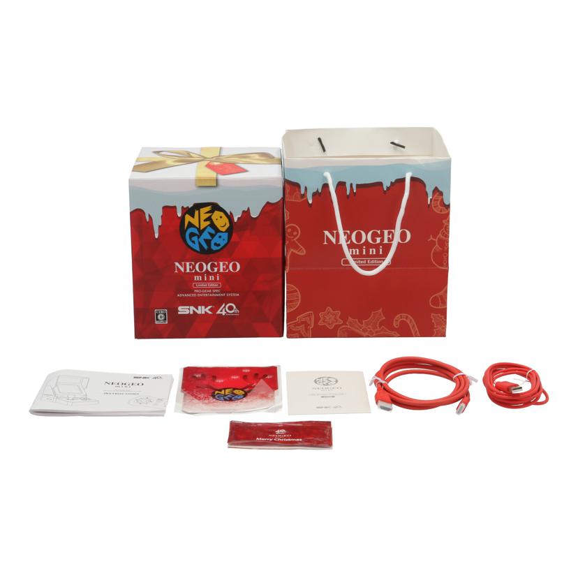 SNK エスエヌケー/NEOGEO　mini　限定版/NEOGEO mini Christmas Limited Edition//JAN4964808400324/Aランク/77