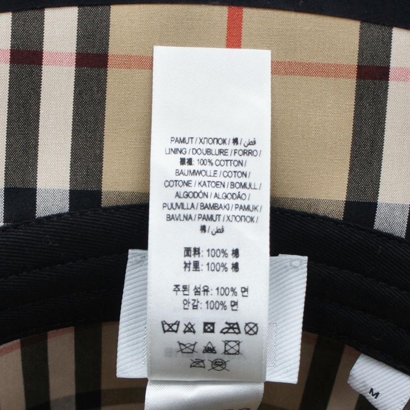 BURBERRY バーバリー/インナーノバチェックバケットハット/8063900//ｻｲｽﾞ:M/ABランク/91