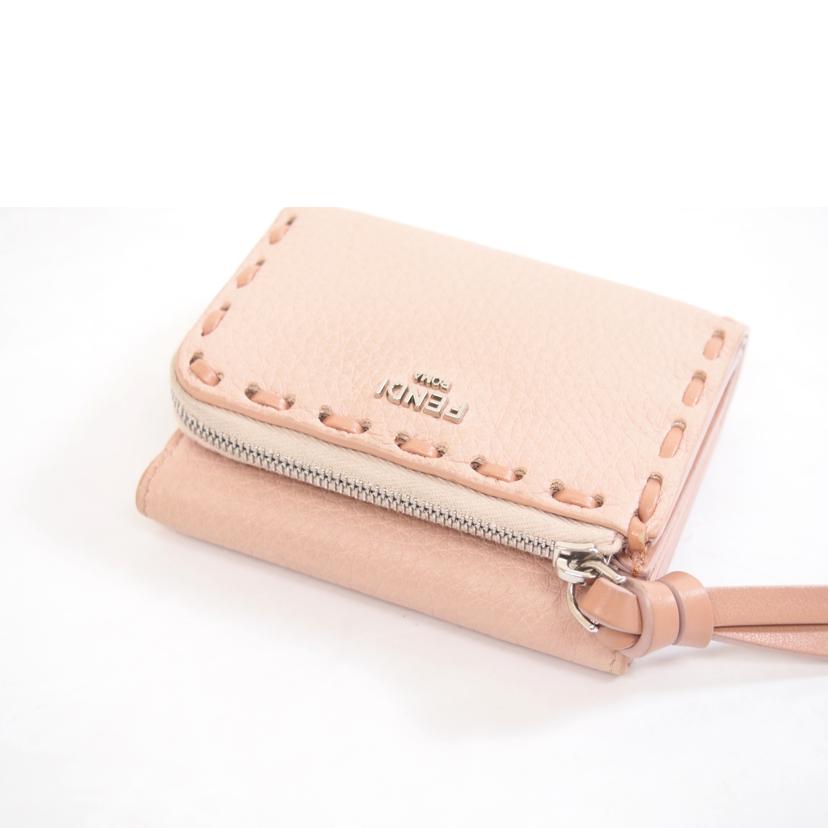FENDI フェンディ/ピーカーブーマイクロセレリア三つ折財布//ABランク/71