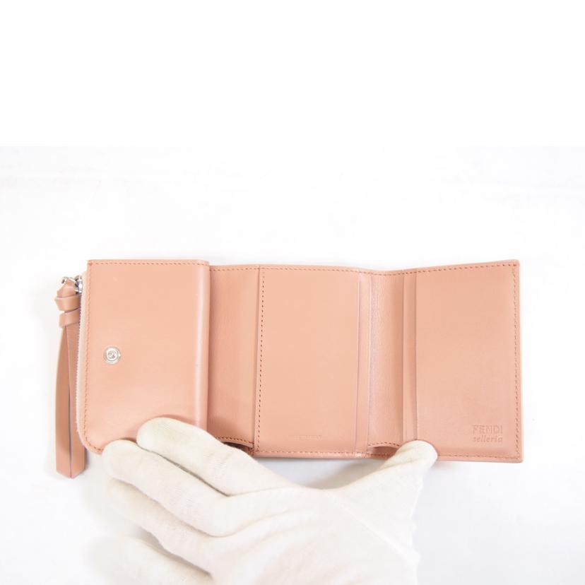 FENDI フェンディ/ピーカーブーマイクロセレリア三つ折財布//ABランク/71