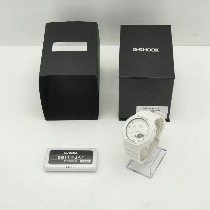 CASIO カシオ/G－SHOCK／ANALOG　DIGITAL／WOMEN/GMA-S2100-7AJF//029***/ABランク/94