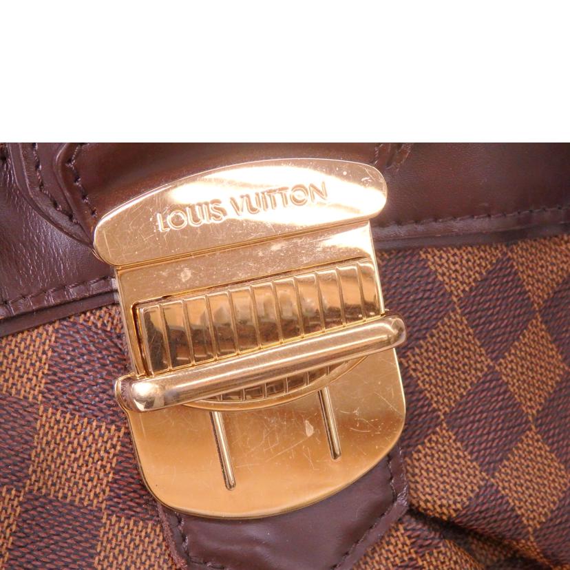 LOUIS　VUITTON ルイヴィトン ルイ・ヴィトン ビトン ダミエ・エベヌ 市松模様 ブラウン 茶 ショルダーバッグ ハンドバッグ トートバッグ ブラウン メンズ レディース 定番 人気 ＬＶ 斜め掛け 肩がけ/システィナMM／ダミエ／エベヌ/N41541//VI1***/Bランク/76