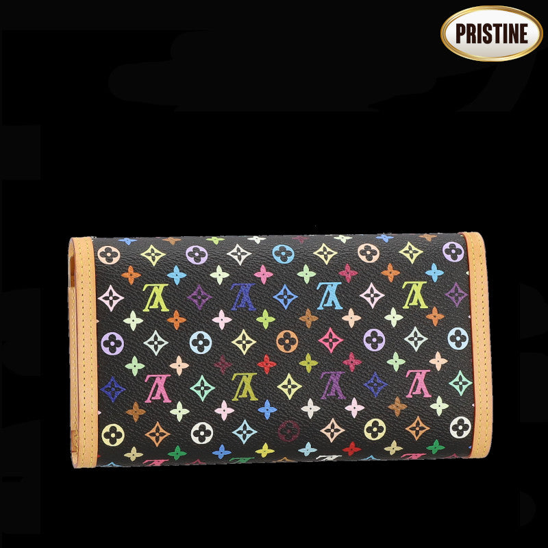 LOUIS VUITTON ルイヴィトン/ポルトフォイユ・インターナショナルノワール/モノグラム・マルチカラー/M92658//TH0***/SAランク/91