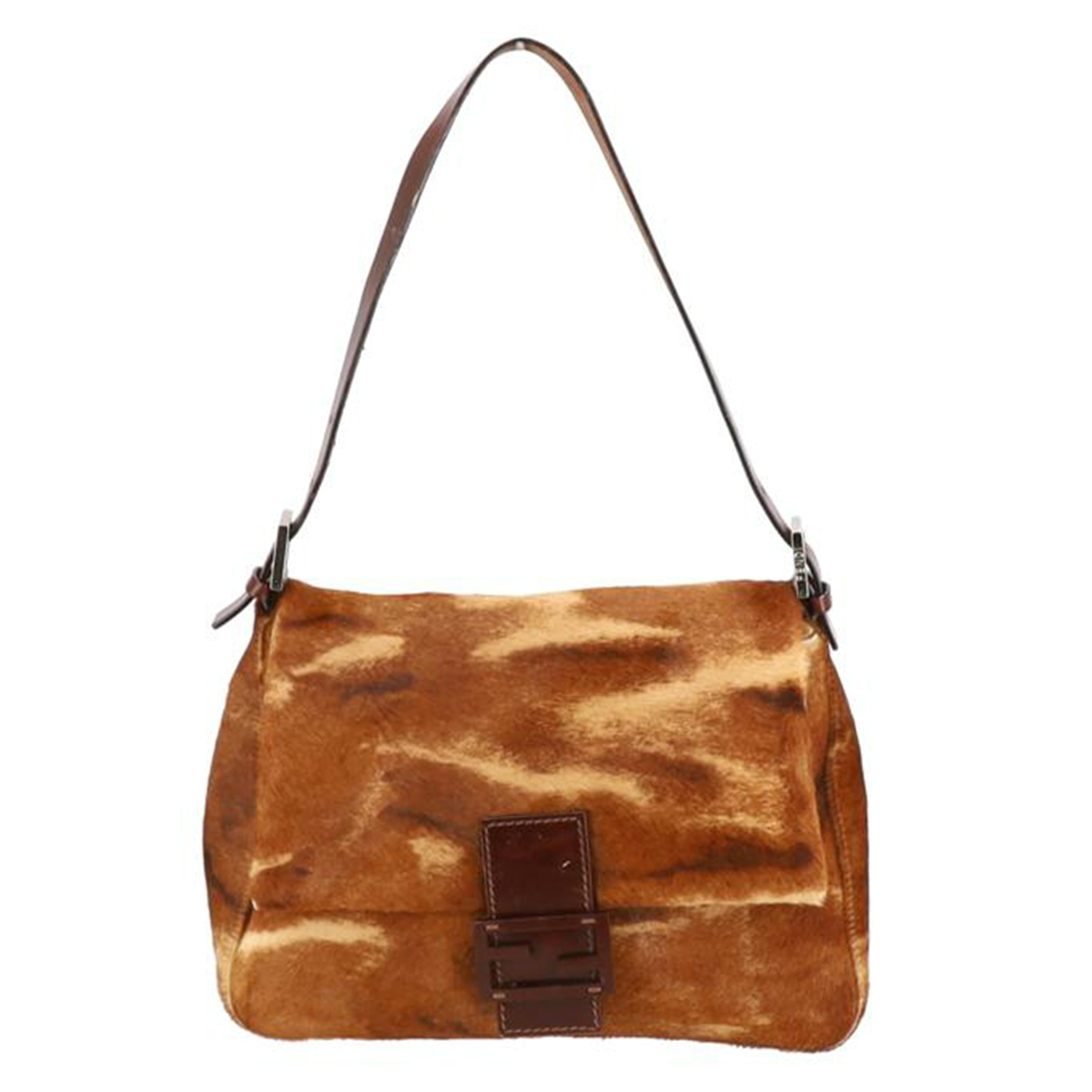 FENDI フェンディ/マンマバッグ／ハラコレザー/26325//221***********/ABランク/91