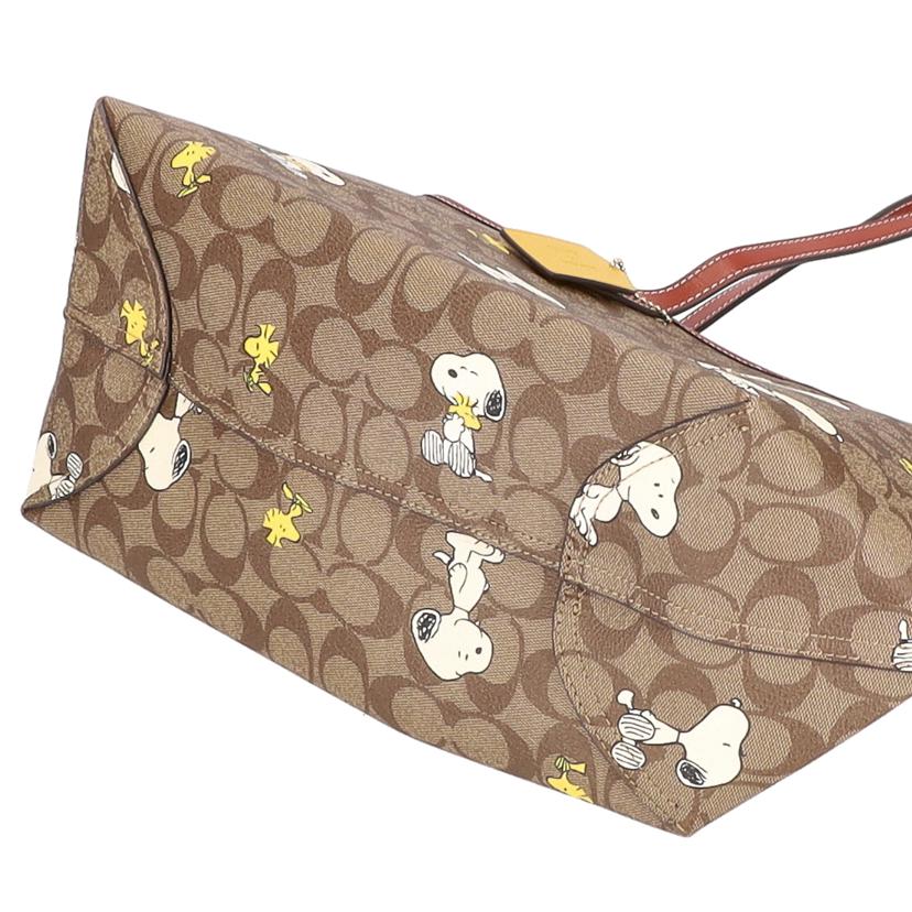 COACH ｺｰﾁ/トートバッグ／PEANUTS/H2278-CF186//Aランク/93