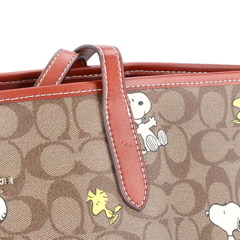 COACH ｺｰﾁ/トートバッグ／PEANUTS/H2278-CF186//Aランク/93